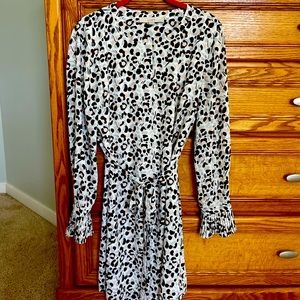 LOFT Leopard Dress